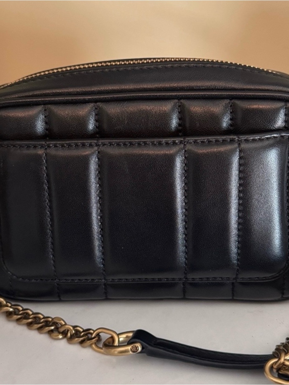 Tory Burch Kira NWOT Quilted Leather Camera Crossbody - Picture 4 of 14